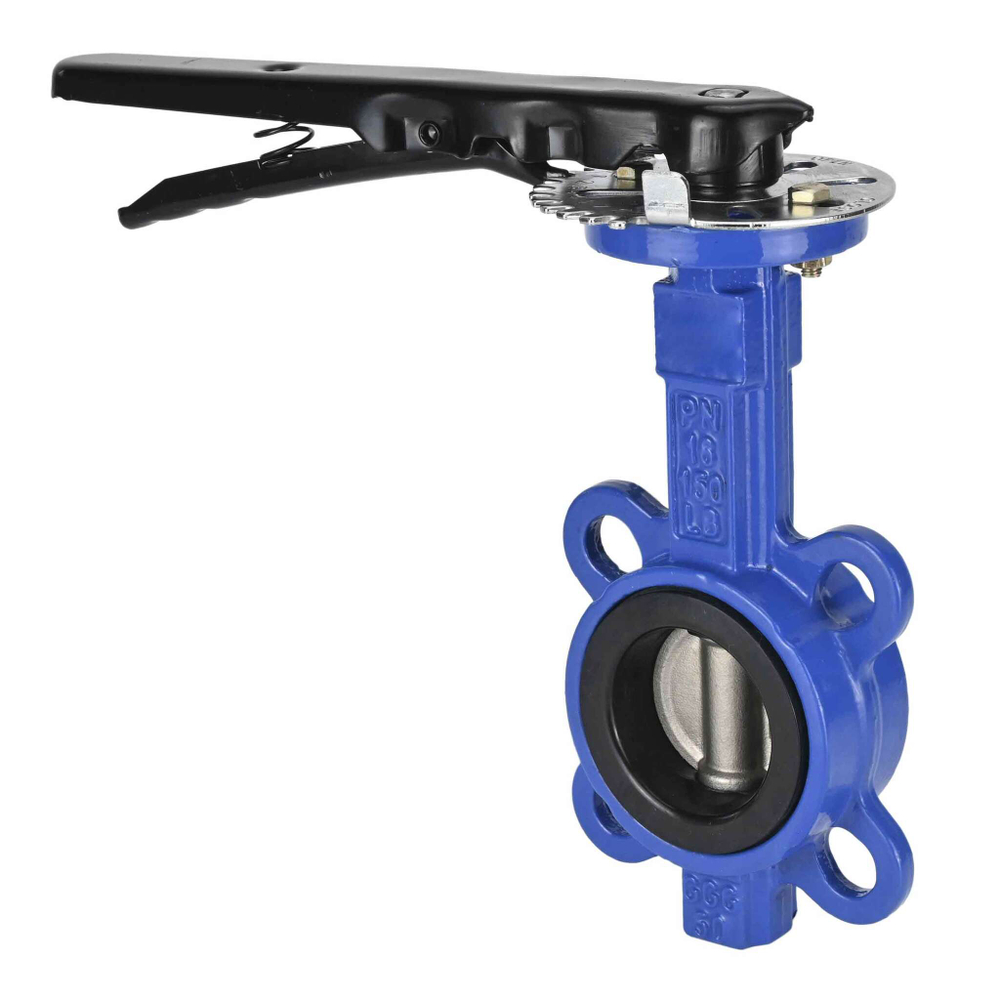 Water Butterfly Valve Elephant WBV1332N-2W-Fb-H body material - Cast iron GGG50, disk material - Stainless steel 316L, seal - NBR with handle