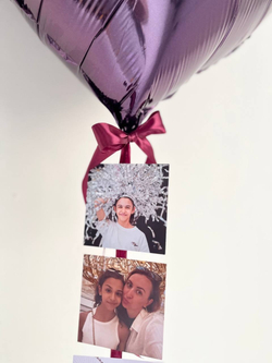 Воздушные шары шляпная коробка с фото №3378