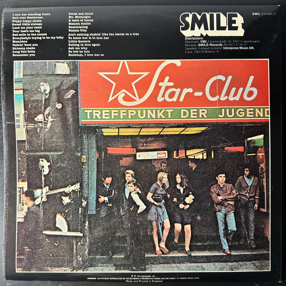 The Beatles ‎– Live! At The Star-Club In Hamburg, Germany; 1962 2LP (Скандинавия 1977г.)