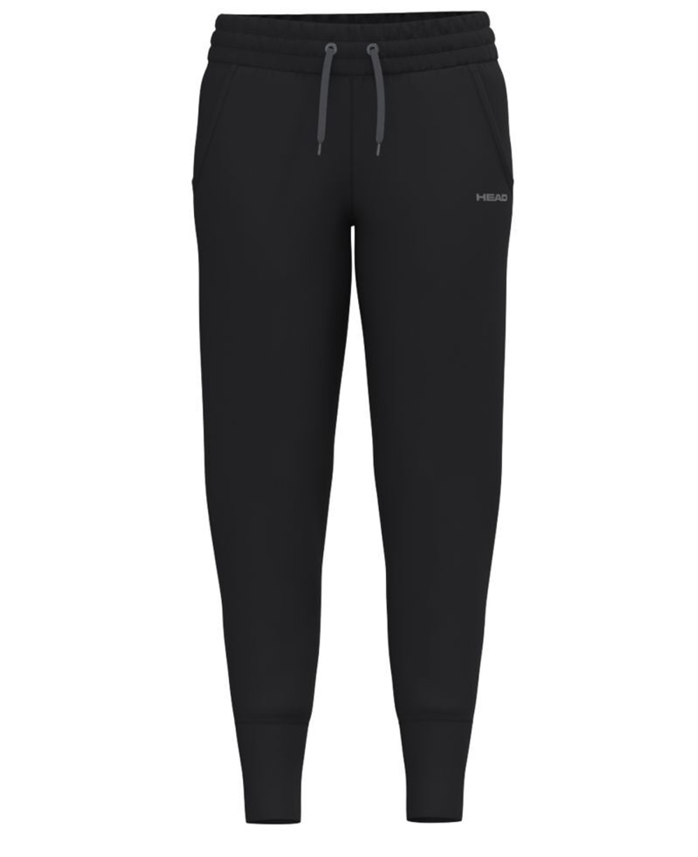Женские теннисные брюки Head Club Original - черный