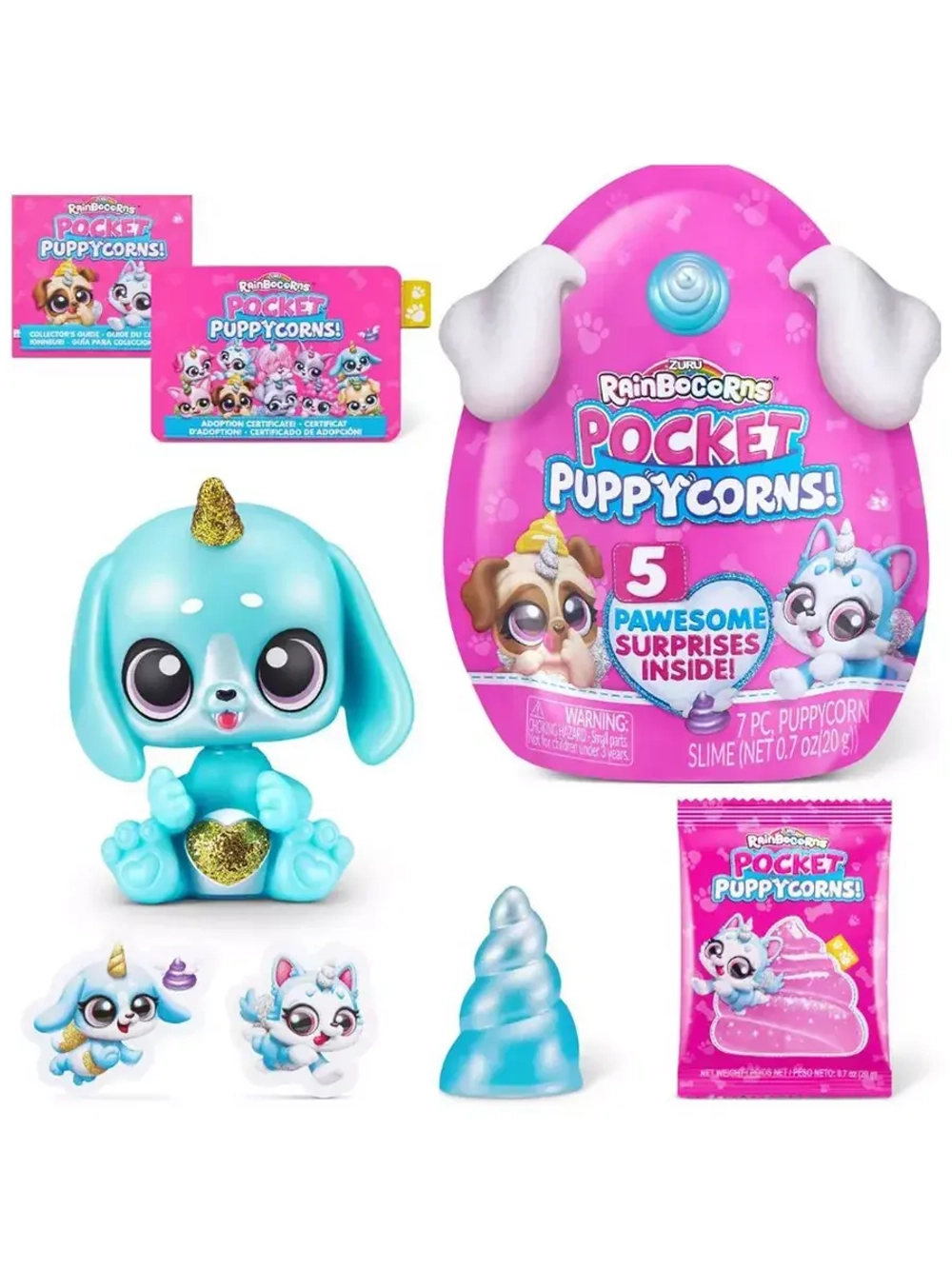 Фигурка сюрприз Rainbocorns Puppycorn 9285 в пакете