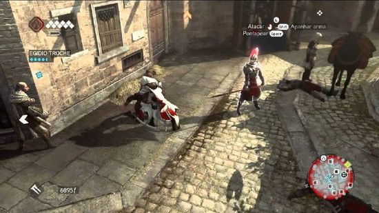 Xbox 360 Assassins Creed: Братство крови (Brotherhood) (Б/У, Полностью на русском языке)
