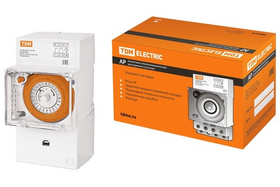 Аналоговое суточное реле АР-30мин/24ч-16А-DIN TDM (3 модуля) TDM SQ1503-0006