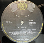 Louis Armstrong - All That Jazz 2LP (Англия 1975г.)