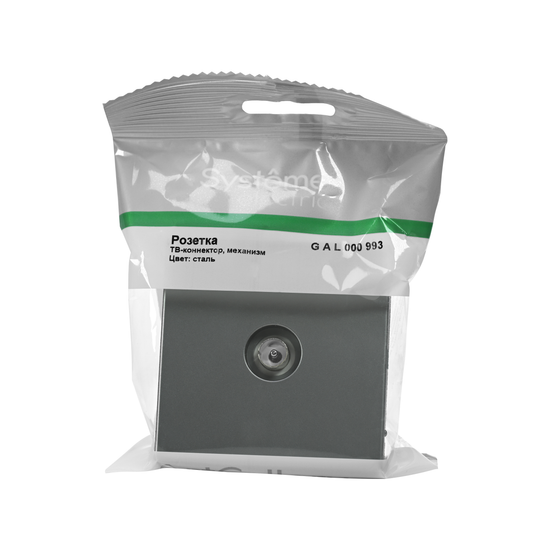 Антенна TV ArtGallery коннектор механизм сталь SE GAL000993