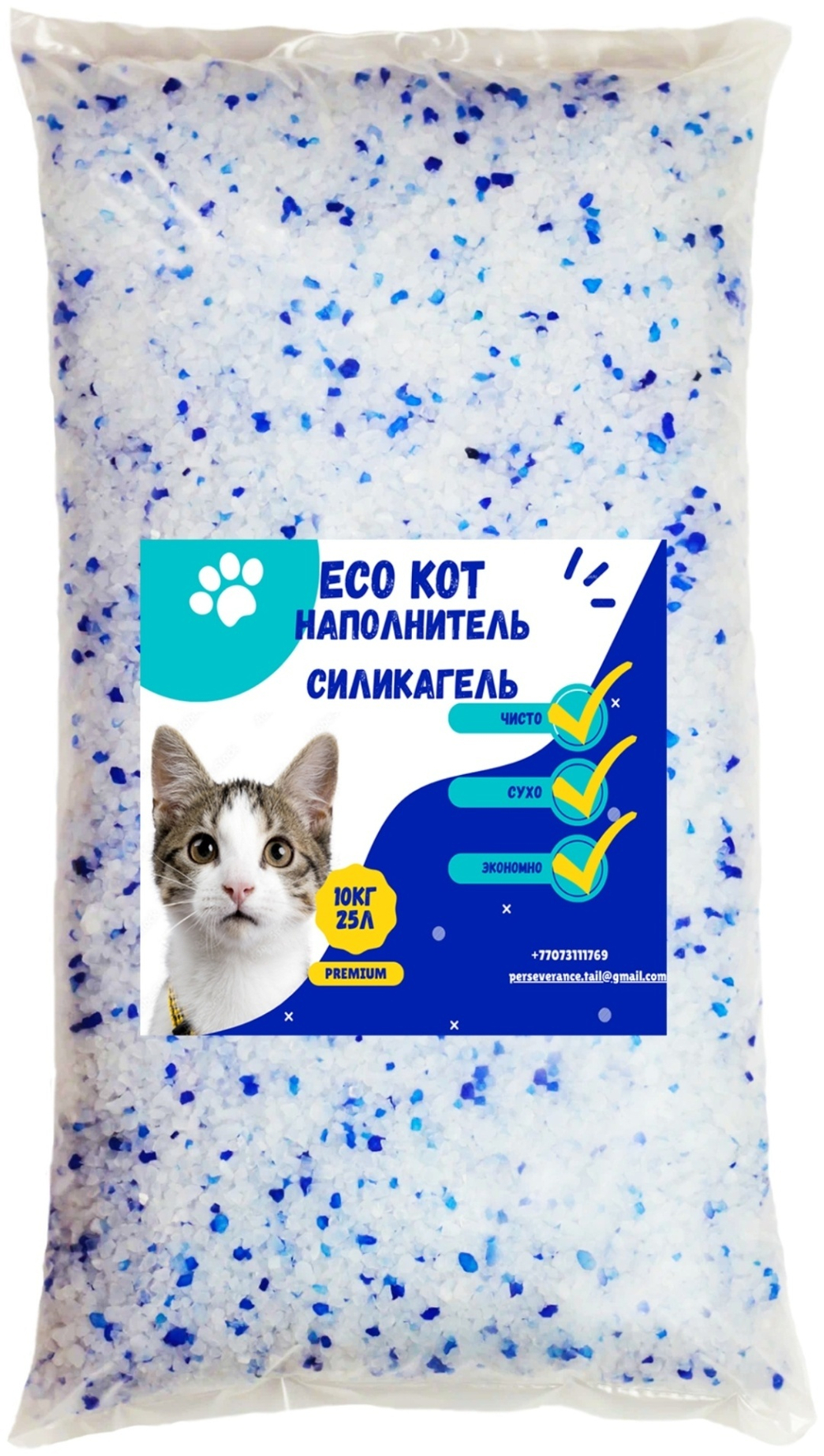 Наполнитель ECO КОТ 25л 10кг