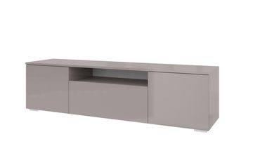 Тумба ТВ ПМ-311.12 исп.4  Светло-серый глянец