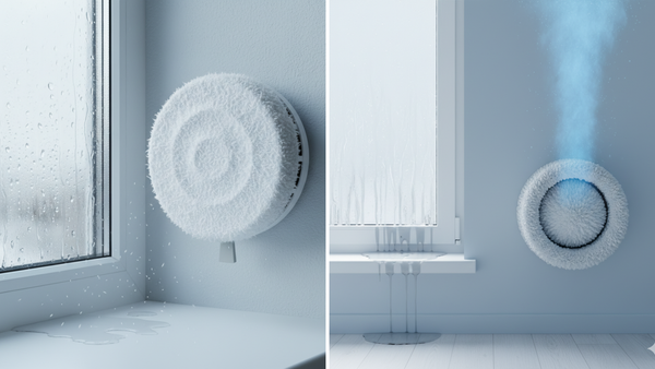 Лед на приточном клапане и лужи на подоконнике, почему КИВы промерзли, а окна потекли: варианты устранения проблем