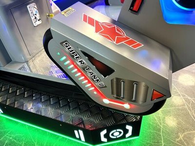 Детский игровой автомат с видео игрой "Супер Танки"