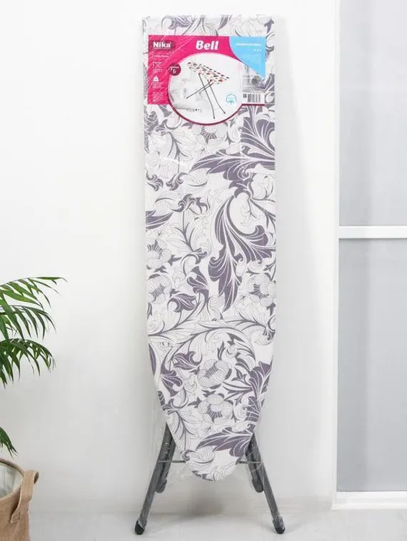 Доска гладильная Nika «Белль», 106,5×29 см, два положения высоты 70, 80 см, рисунок МИКС