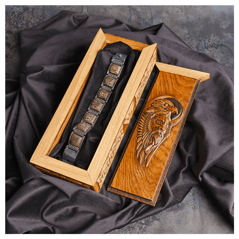 Серебряный браслет «Ящер»