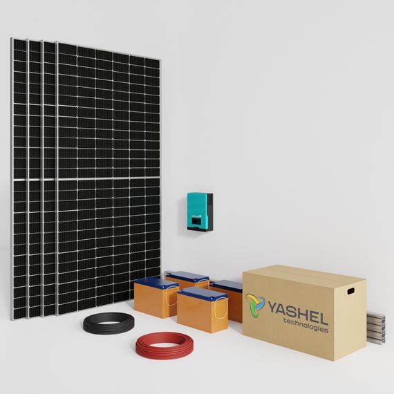 Гибридная солнечная электростанция YASHEL серии «Hybrid 5000 MPPT 80А»