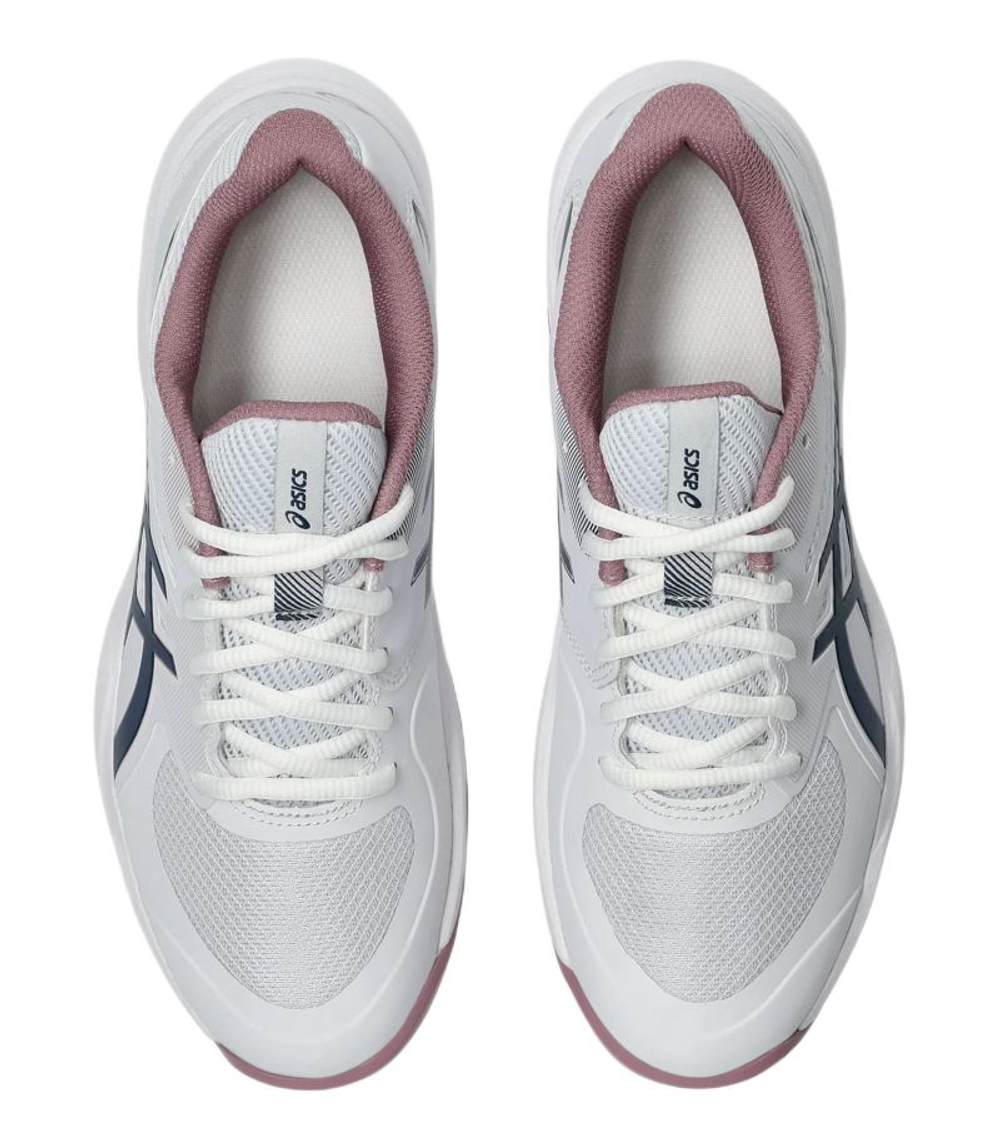 Женские Кроссовки теннисные Asics Game FF Clay/OC - white/independence blue