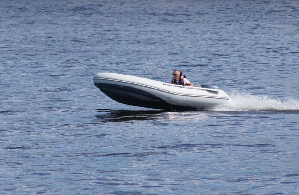 Надувная ПВХ-лодка BADGER Air Line 360, Серый