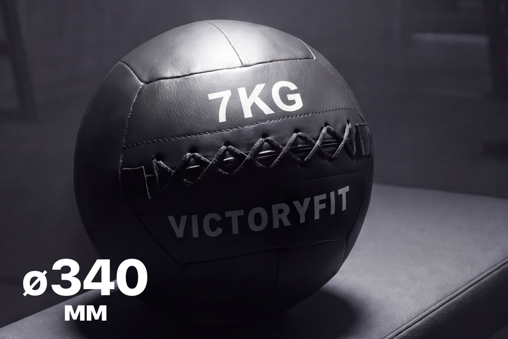 Мяч тренировочный (Wall Ball) 7 кг VictoryFit VF-WBA070