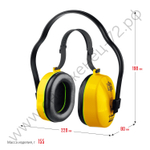 ЗУБР ВЕКТОР-27 защита до 107дБ, двойное оголовье, противошумные наушники (11372)