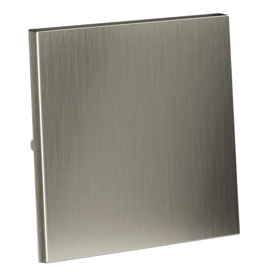 Клавиша для выключателя/переключателя одноклавишного, S70 Metal (никель) vlsm000111