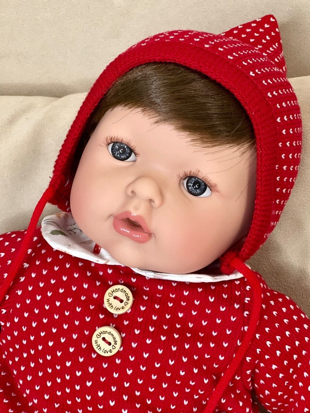 Кукла Nines 45см Lucas мягконабивная, в пакете (N1830K)