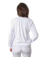 Костюм с брюками КБ-291В/белый