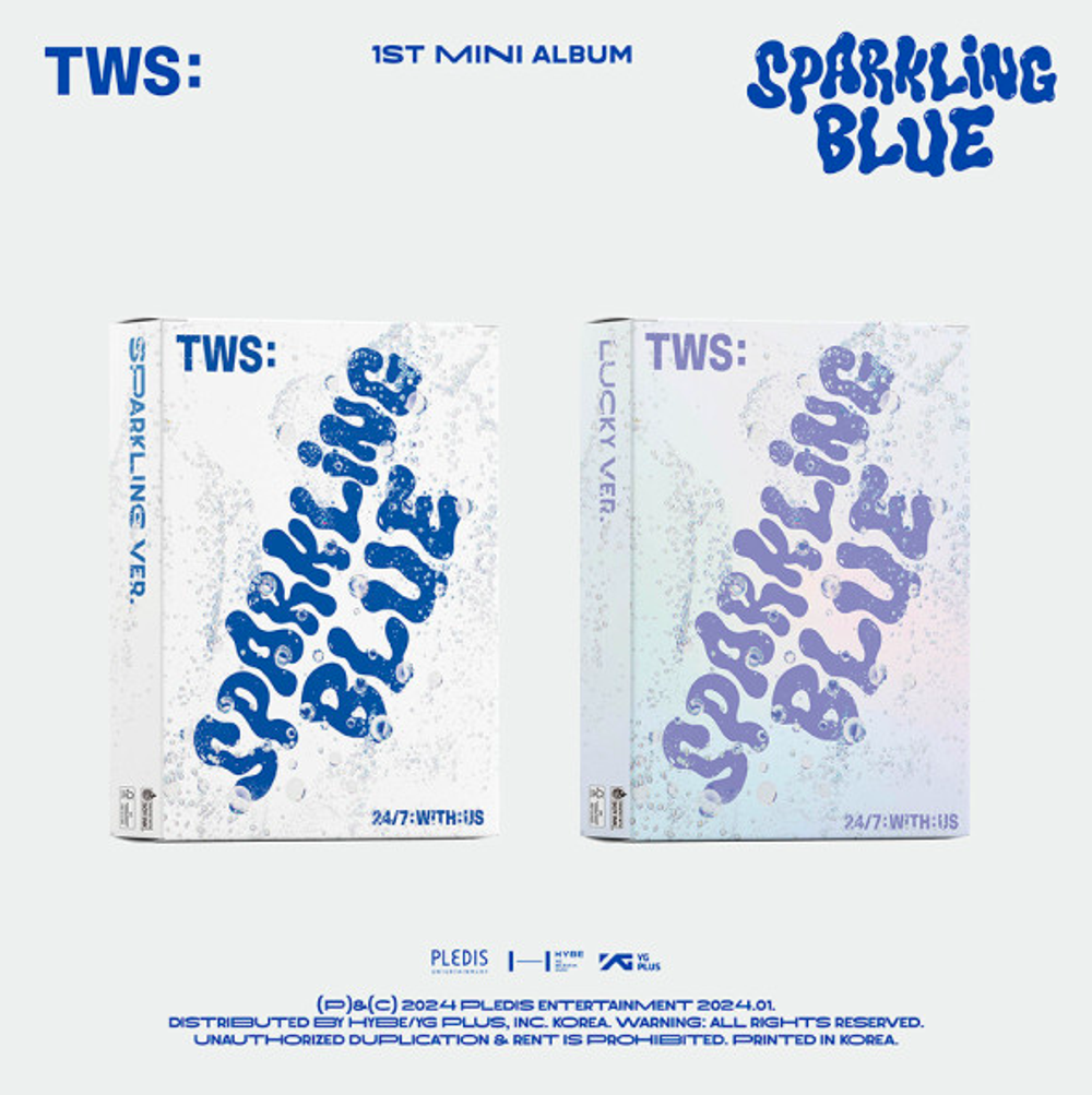 Альбом TWS - 1st Mini Album Sparkling Blue