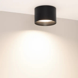 Светильник SP-BISCOTTO-R120-12W Warm3300-MIX (BK, 80 deg, 230V) (Arlight, IP54 Металл, 5 лет) 055010