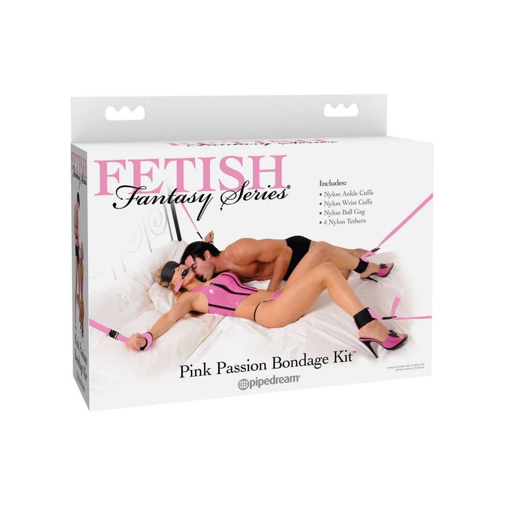 3842-00 PD ЭМ / Набор для фиксации Fetish Fantasy Series Pink Passion Bondage Kit