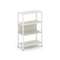 Shelf System Односекционный стеллаж трехярусный SN.STM-311 Дуб Наварра/Металл Белый 810*400*1246