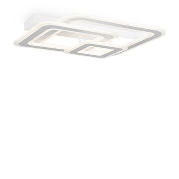 Светильник настенно-потолочный светодиодный с пультом ДУ 71W 3000K FR10022CL-L71W белый Sunny Market Freya