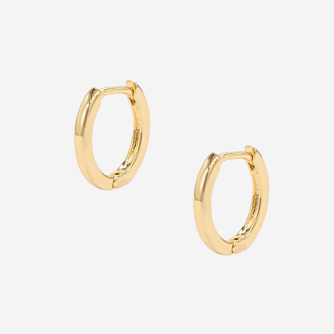 Швензы-овалы, 15*13.8мм, позолота