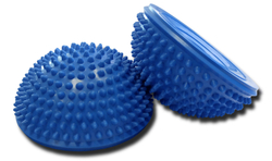 Полусфера массажно-балансировочная (набор 2 шт) синий