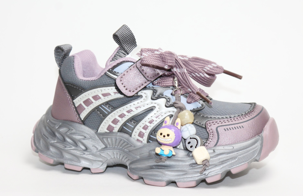 Кроссовки детские демисезонныее Пчёлка Доми арт. 6373-pink