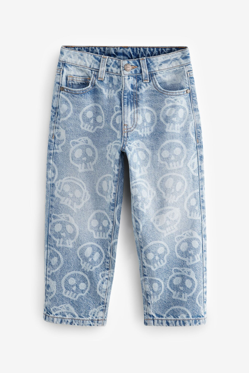 Джинсы для мальчика Next B36-686, Голубой