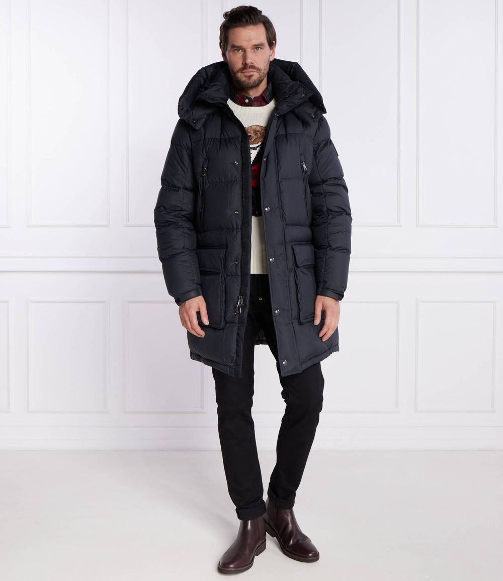 Пуховое пальто POLO RALPH LAUREN - черный(710907553)