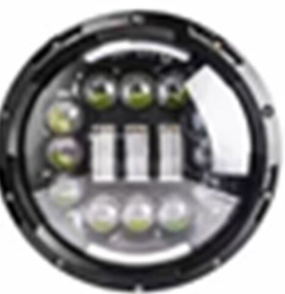 Фара LED 12-24V  7дюймов 2121Нива (Дальний+Ближ+ДХО) 22/35W пара G0223