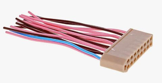 Разъем блока предохранителей 2104-2105,2108-21099 гнездов (19pin,2,8мм), проводами ДИАЛУЧ KL206-1У