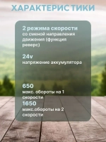 Дрель-шуруповерт, 21 В, 45 Нм, 2 АКБ