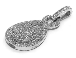 "Эстерелла" - ювелирная подвеска из серебра