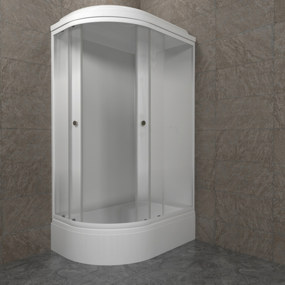 Душевая Кабина Коралл-Лайт 120*80 В Правая