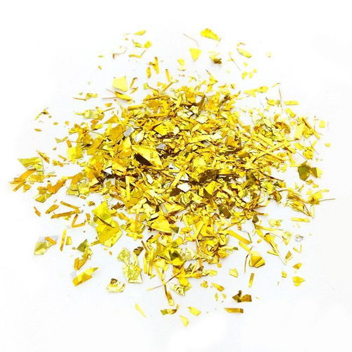 Конфетти Дробленые Золотые 100 гр