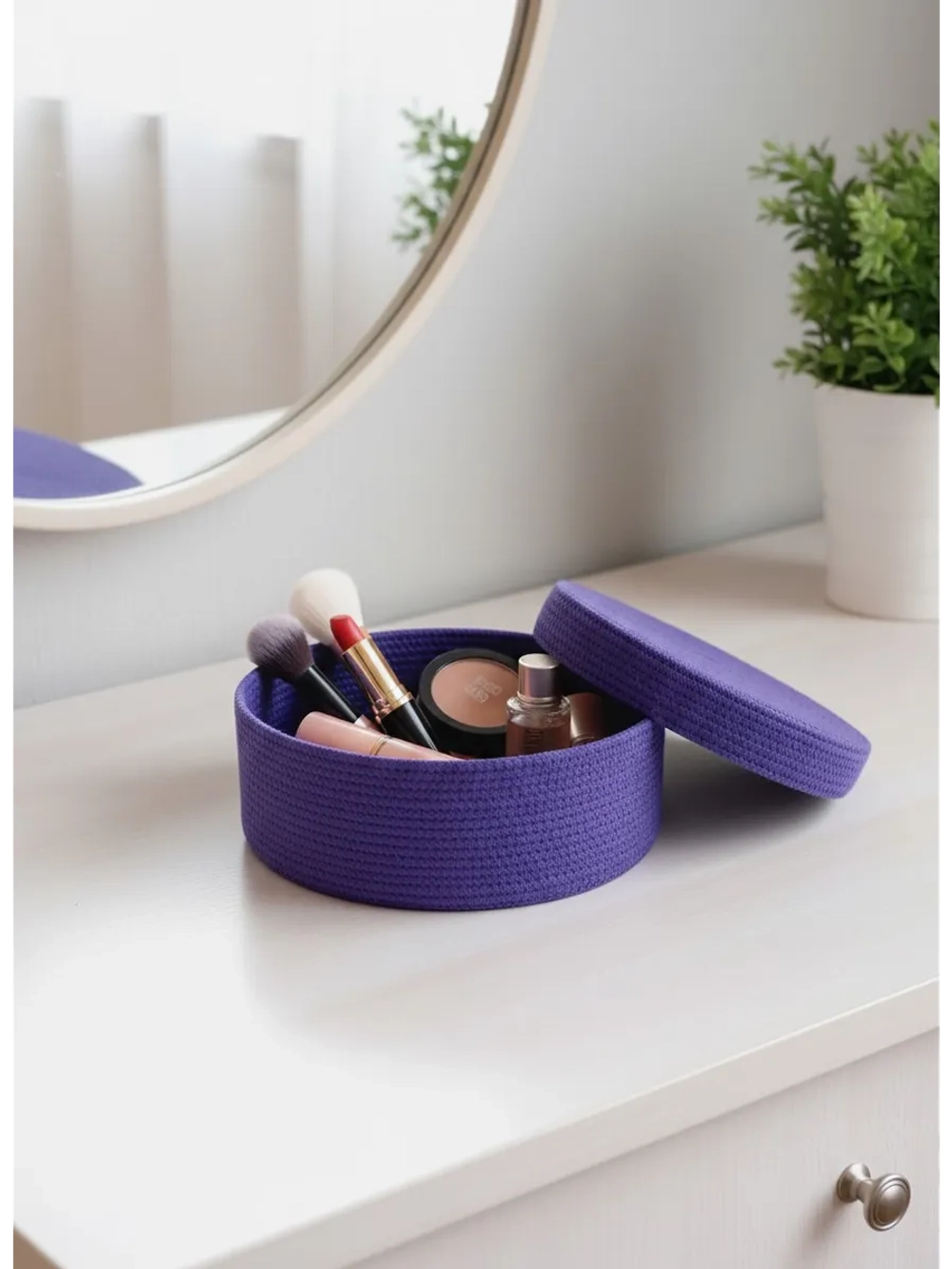 Корзинка плетеная для хранения