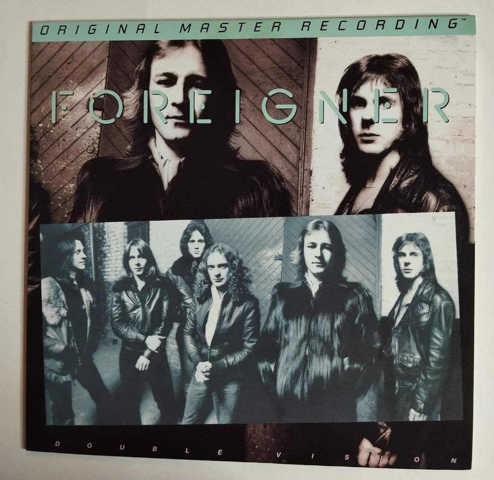 Винтажная виниловая пластинка LP Foreigner Double Vision (USA 2011) (Original Master Recording)