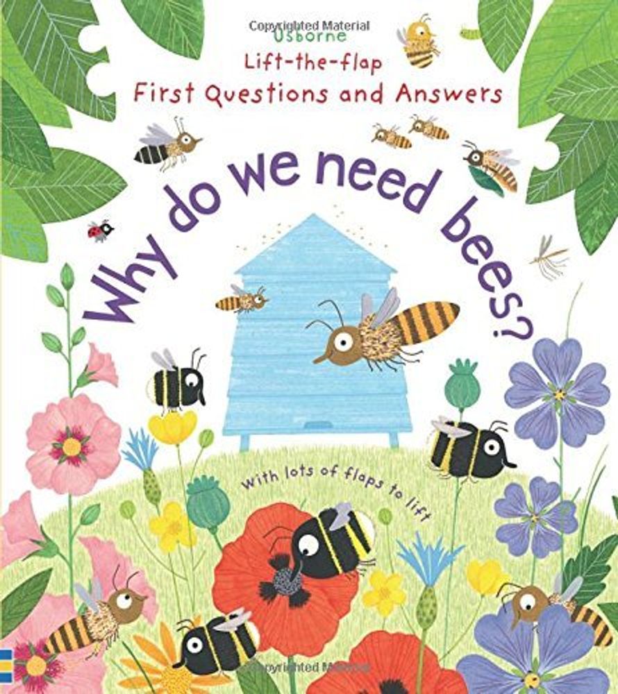 Questions &amp; Answers: Why Do We Need Bees? (board book) ***