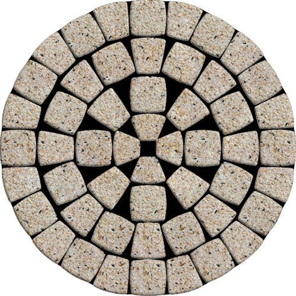 Тротуарная плитка Классико Нео, 60 мм, Грейзен, BackWash