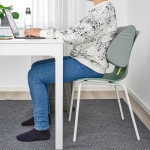 Многофункциональная эргономичная подставка для ног - ÖVNING /ОVNING  IKEA/ ОВНИНГ ИКЕА, 38х32 см, серый