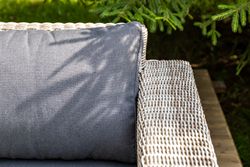 "Боно" лаунж-зона из искусственного ротанга, цвет бежевый