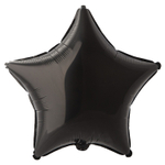 Шар фольгированный Звезда 45 см (Черный)