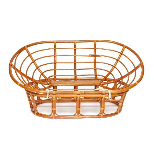 Диван MAMASAN/МАМАСАН 23/02 W /без подушки/ 169х102х80 см, Cognac (коньяк)