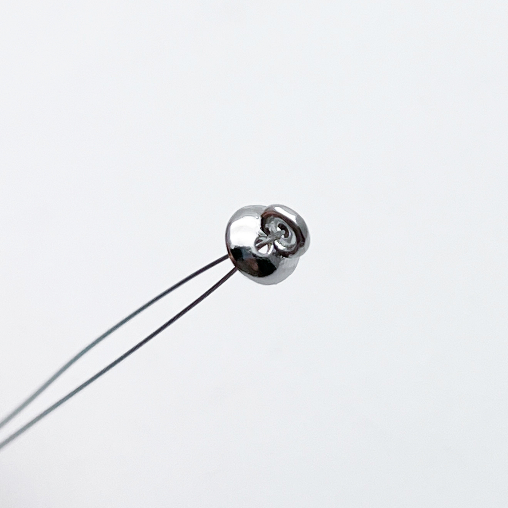 Протектор-концевик, цвет золото, размер 5*4,8 мм, цена за 1 шт