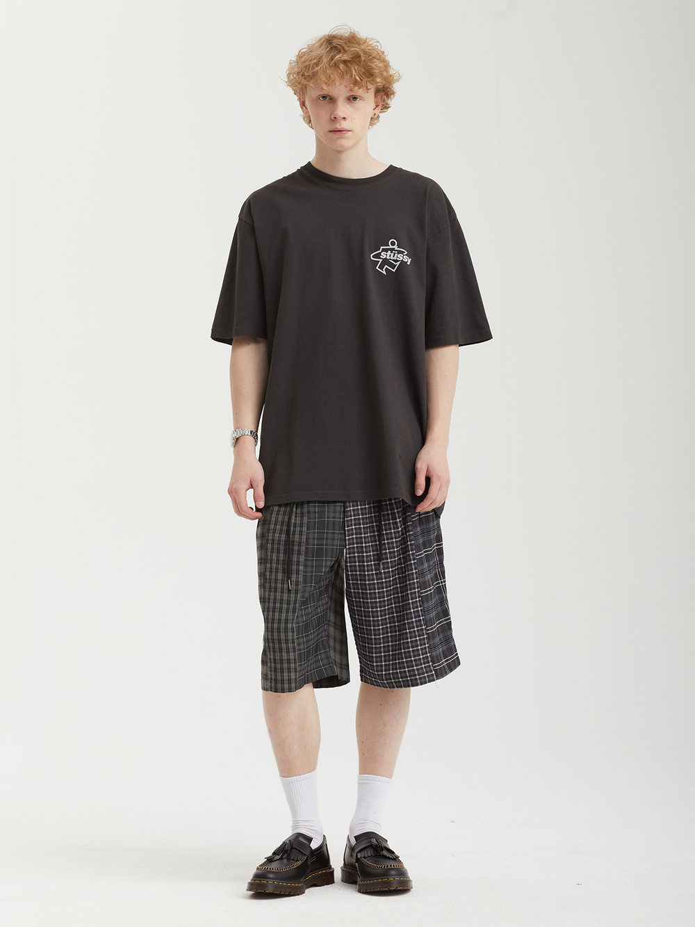 Мужские Шорты Mixed Check Bermuda