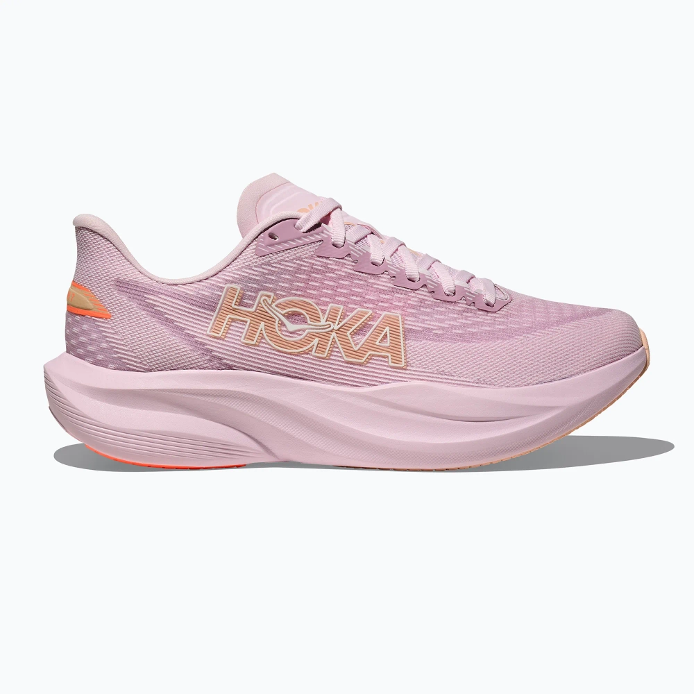 Женские Кроссовки для бега HOKA Mach 7 lilac cream/tangerine glow
